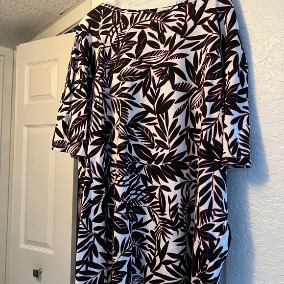 WOMAN WITHIN 26/28 2X 100% COTTON TOP - Picture 2 of 9